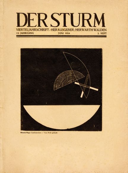 匈牙利     [期刊]。《DER STURM》。柏林，第2期／1924年6月。30.5 × 23.