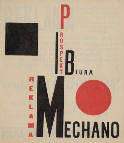 [PROSPECTUS]. BIURA REKLAMA MECHANO. Varsovie, 192