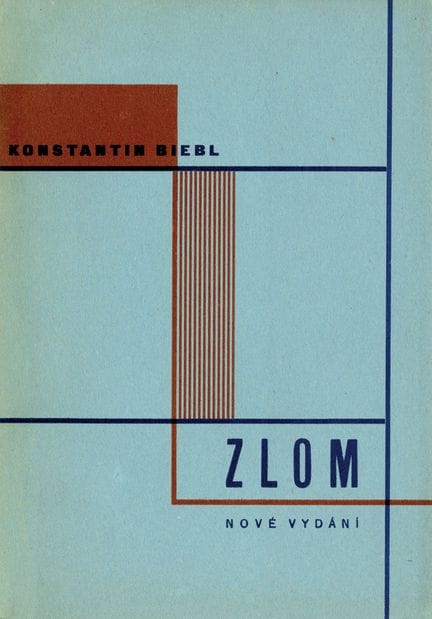 CZECHOSLOVAKIA
BIEBL, Konstantin. *ZLOM*. Prague, 