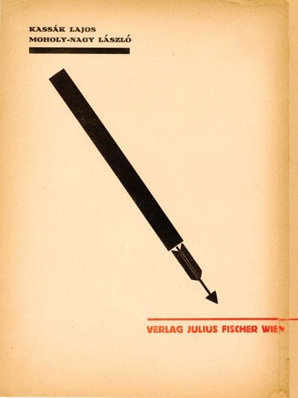 KASSÁK, Lajos. MOHOLY-NAGY, László. ÚJ MÜVÉSZEKET 