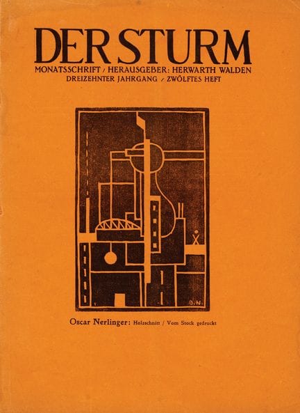 [REVISTA]. DER STURM. Berlín, n.º 12/1922. 30,8 x 
