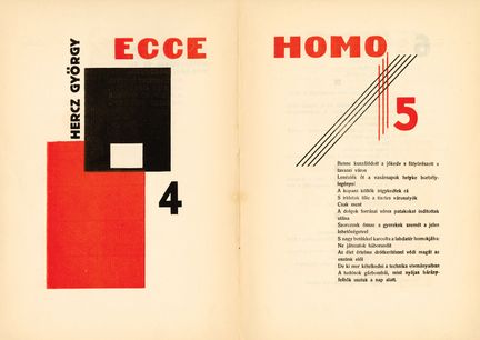 HERCZ György. ECCE HOMO. Vienne, Éditions MA, 1921