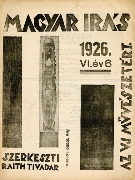[JOURNAL]. MAGYAR IRÁS. Budapest, No. 6/1926. 31.7