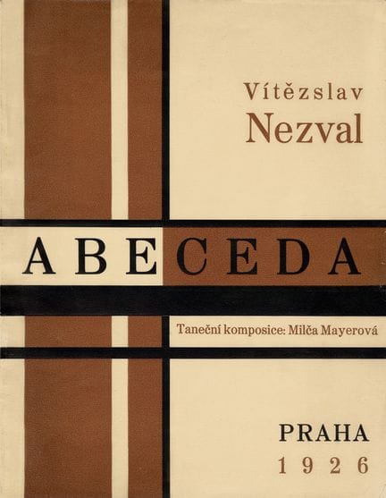 CZECHOSLOVAKIA
NEZVAL, Vitezslav. *ABECEDA*. Pragu