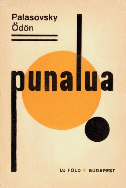 PALASOVSKY Ödön. PUNALUA. Budapest, 1926. 24,2 x 1