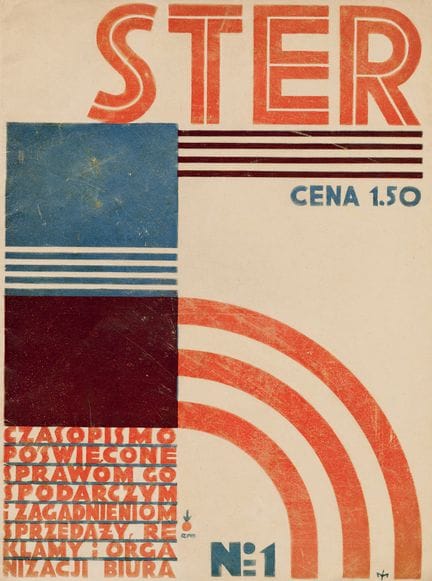 [MAGAZINE]. STER. Warsaw, No. 1|1927. 30.9 x 23 cm