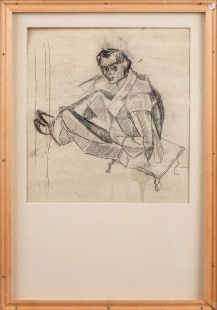 JANCO, Marcel. PORTRAIT OF TRISTAN TZARA. ORIGINAL
