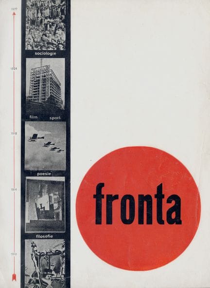 [ALMANAC]. FRONTA. Brno, 1927. 30.2 x 23.2 cm, Bra