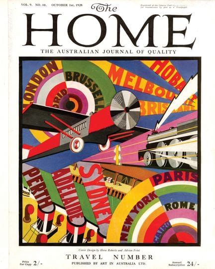 AUSTRALIA [MAGAZINE]. THE HOME / TRAVEL NUMBER. Sy