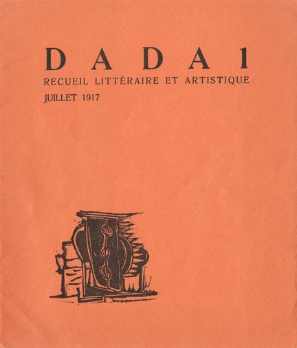 [REVISTA]. DADA. Zúrich, n.º 1/1917. 23,2 x 19,9 c