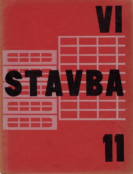[MAGAZINE]. STAVBA. Prague, No. 5, Nov. 1928, and 