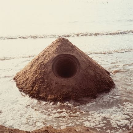 Andy GOLDSWORTHY (nacido en 1956)
Sand Holes in Ro