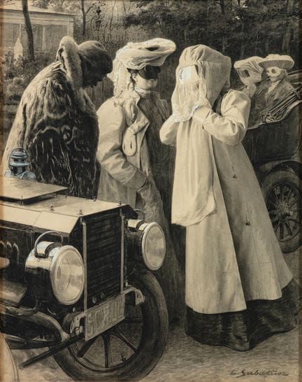 Louis SABATTIER (1863-1935)
La llegada al baile de