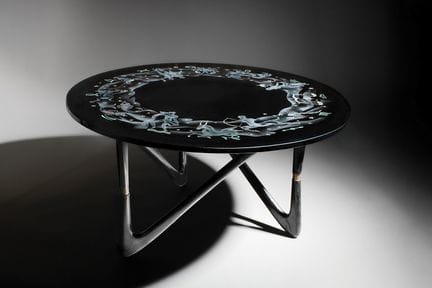 Cesare LACCA (dans le goût de)
Table basse à plate