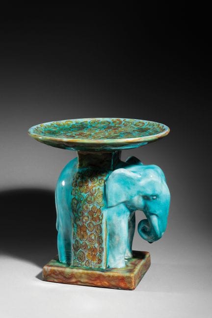Édouard CAZAUX (1889–1974)
Small polychrome glazed