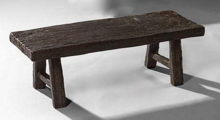 Lorenz BÄUMER (nacido en 1965)
Banqueta de bronce 
