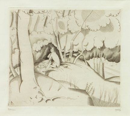 Jean Émile LABOUREUR (1877-1943)
El amor por el bo