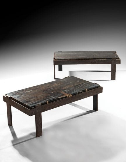 Jérôme Abel SEGUIN (né en 1950)
Deux tables basses