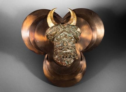 André DUBREUIL (1951–2022)     
Männermaske mit Ha