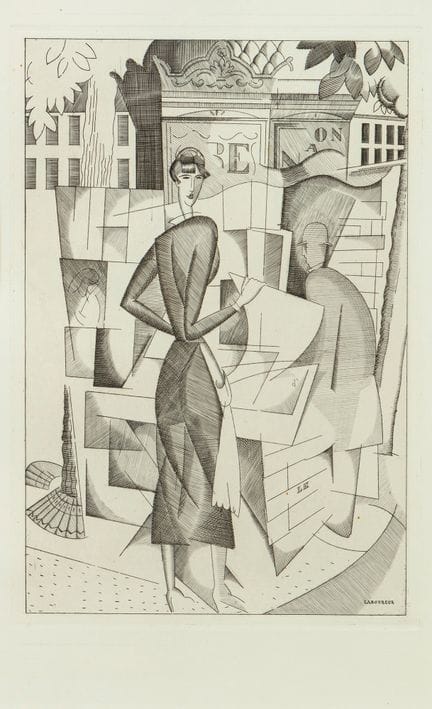 Jean Émile LABOUREUR (1877-1943)
El quiosco de per