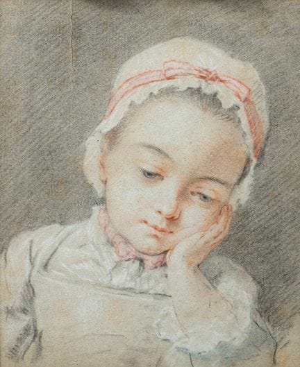 Jean Martial FREDOU (1710-1795)
Portrait d'enfant
