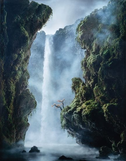Didier MASSARD (nacido en 1953)
La cascada, 2001
F