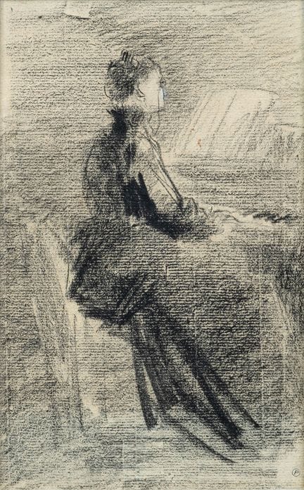 Jean-Baptiste CARPEAUX (1827-1875)
La pianiste et 
