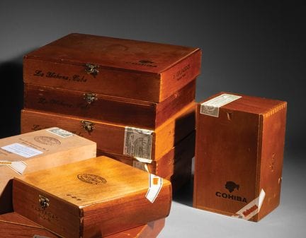 Cohiba Esplendidos
Ensemble de cinq boîtes de ciga