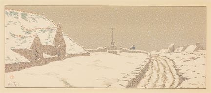 Henri RIVIÈRE (1864-1951)
La nieve, 1902
Litografí