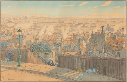 Henri RIVIÈRE (1864–1951)
Paris as Seen from Montm