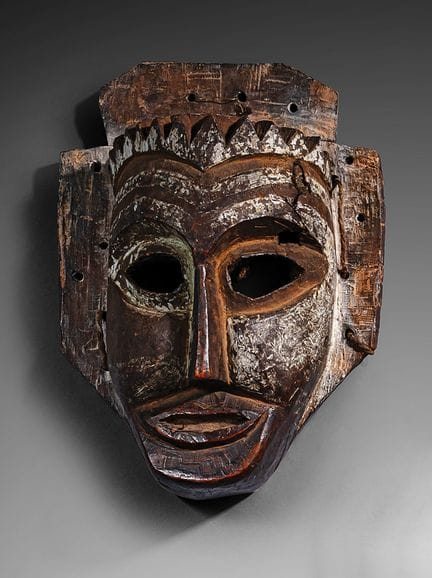 INDIEN, Himachal Pradesh
Phagli-Maske aus geschnit