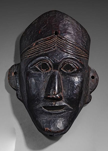 BHUTAN o INDIA, Arunachal Pradesh
Maschera Monpa i