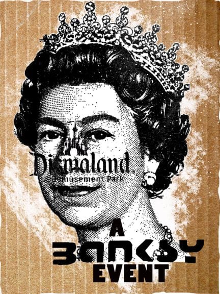 (d'après) BANKSY (1974 - )
QUEEN I
Tirage d'art en
