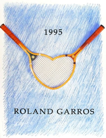 (d'après) LIPSKI Donald
ROLLAND GARROS 1995
Lithog