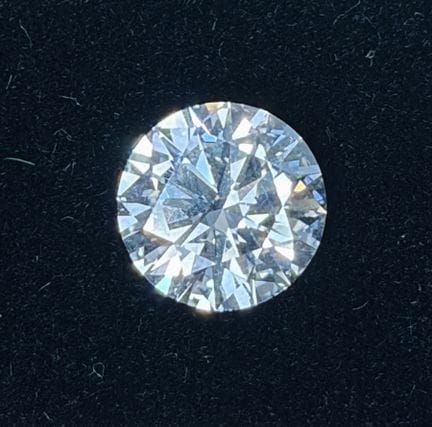 DIAMANTE redondo, cultivado en laboratorio, de 6,0