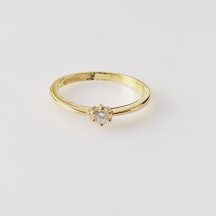 Ring
0.18ct Ring

Metal: 925 Silver (gold plated)
