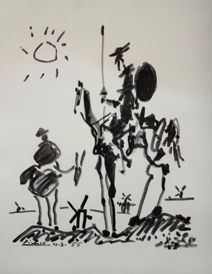 (nach) PICASSO Pablo (1881–1973)
DIE FLÖTE
Lithogr