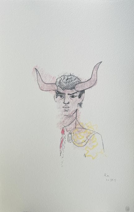(nach) COCTEAU Jean (1889–1963)
STIERMANN
Signiert