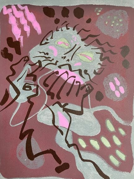 MASSON André (1896–1987)
KOMPOSITION
Farbige Litho