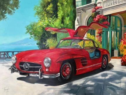 FOURNIER Jean-Baptiste (1959 - )
ROTER MERCEDES AM
