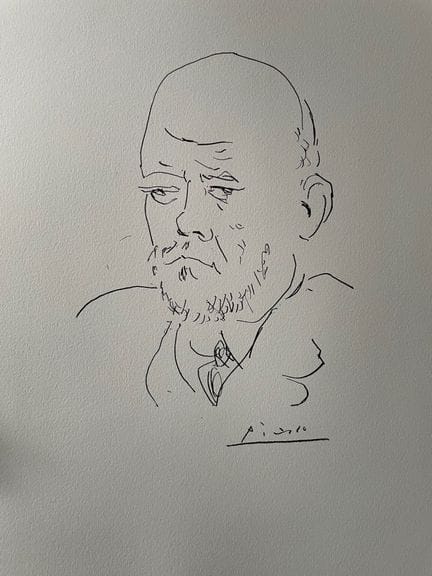 (nach) PICASSO Pablo (1881–1973)
PORTRAIT VON VOLL