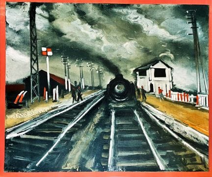 (nach) DE VLAMINCK Maurice (1876–1958)
DER ZUG FAH