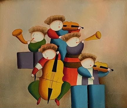 MODERNE KUNST (20. Jahrhundert)
DIE KLEINEN MUSIKE