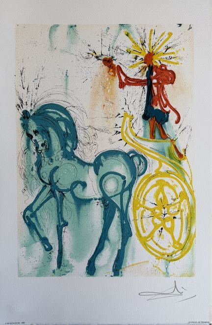 (nach) DALI Salvador (1904–1989)
DAS TRIUMPHIEREND