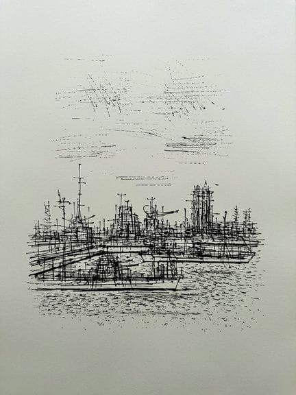 (nach) CARZOU Jean (1907–2000)
DAS RADAR
Schwarz-W