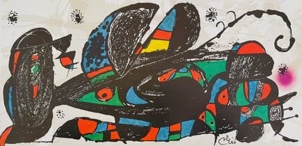 (nach) MIRO Joan (1893–1983)
IRAN 1974
Lithografie