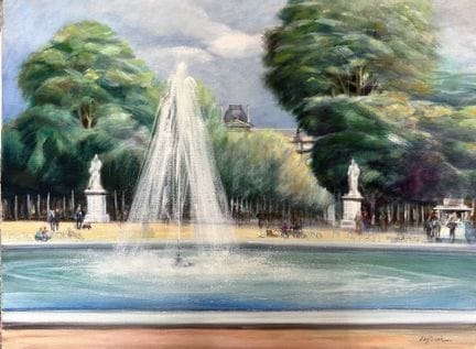 RAFFLEWSKI Rolf (1943 - )
LES TUILERIES IN PARIS
Ö