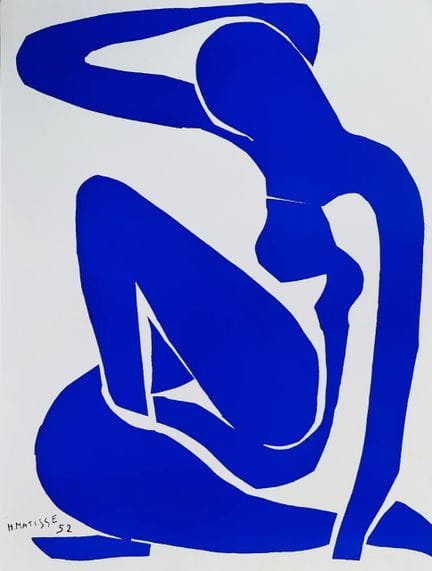 (nach) MATISSE Henri (1869–1954)
NU BLEU VIII
Sign