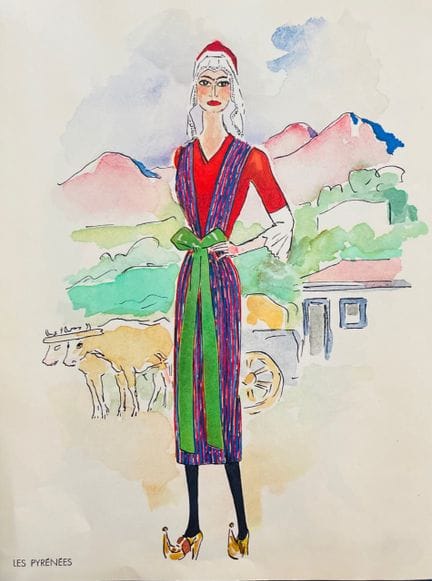 (nach) KEES VAN DONGEN (1877–1968)
DIE PYRENÄEN
Fa