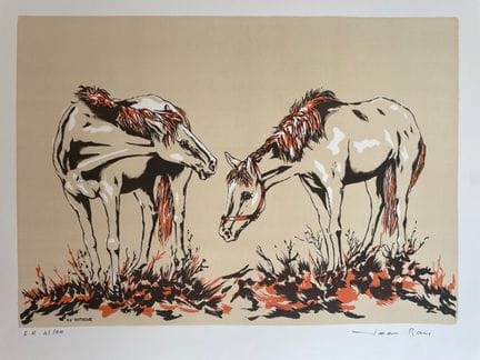 RAY Jean (20. Jahrhundert)
WEIDE
Lithografie, mit 